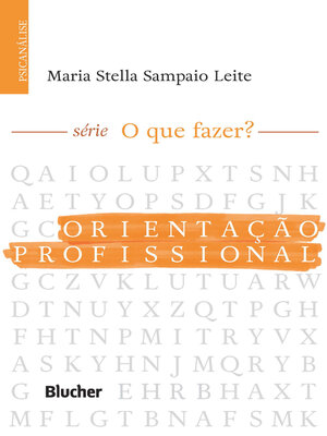 cover image of Orientação profissional